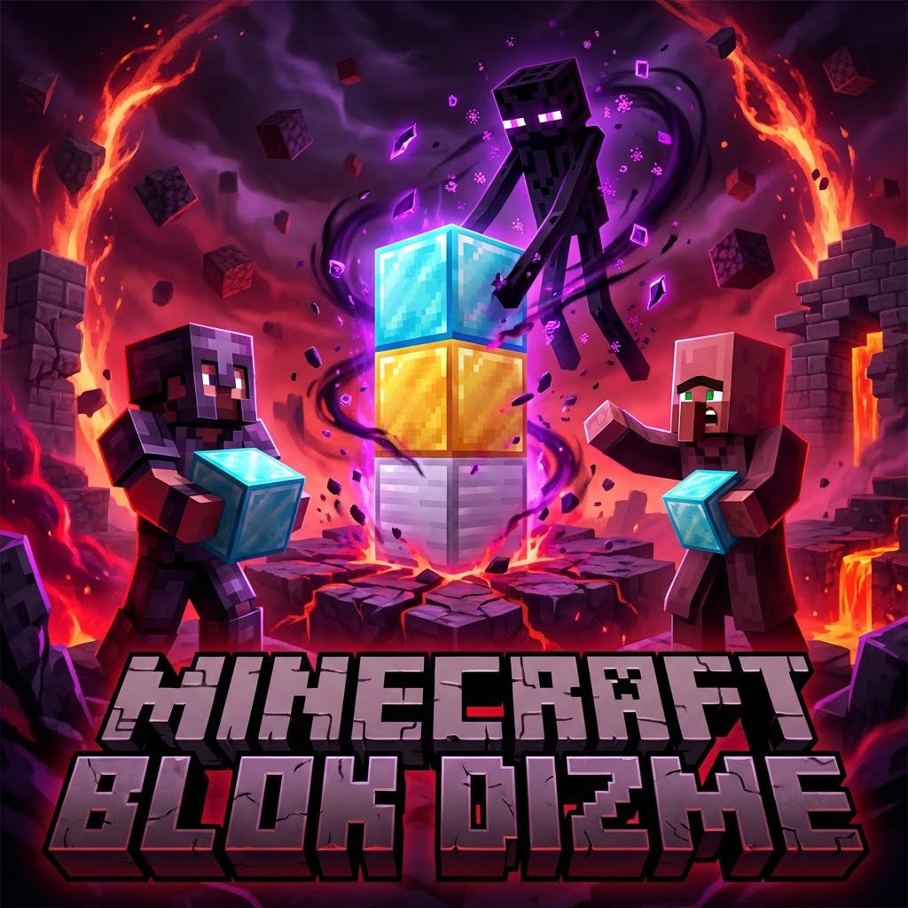 Minecraft Blok Dizme